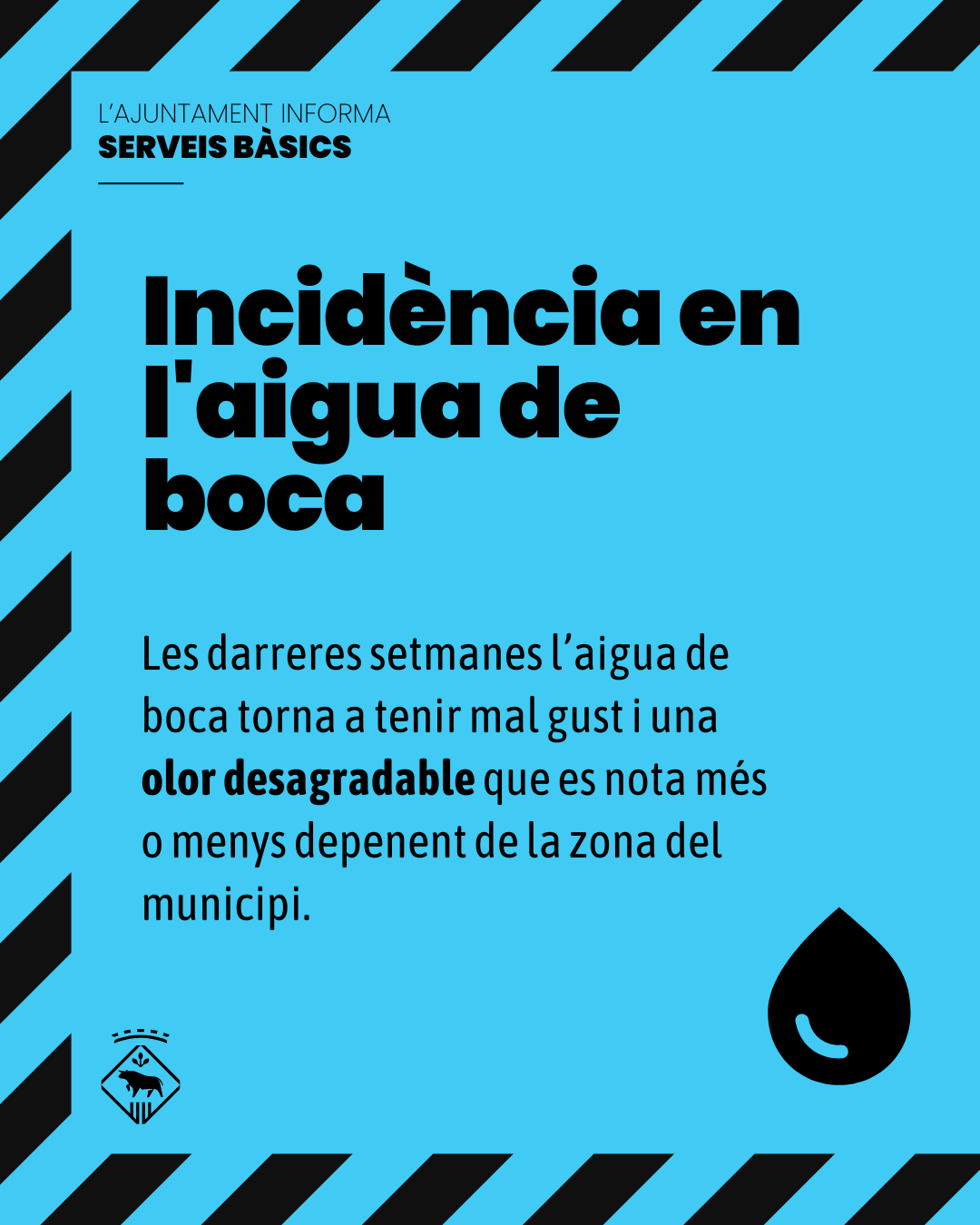 Incidència en l'aigua de boca