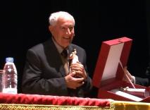 Josep Vallverdú homenatjat a les Borges el 2014