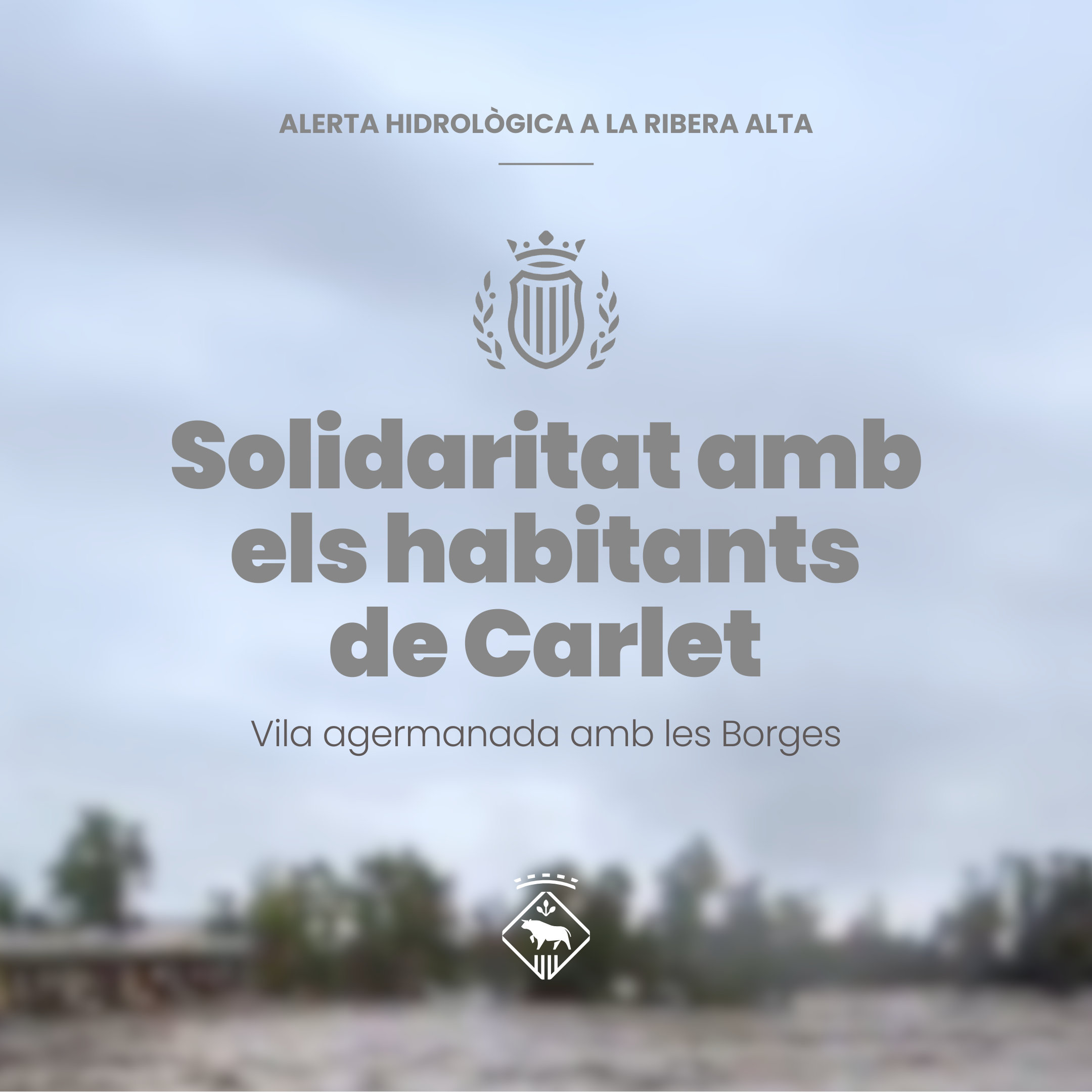 Solidaritat amb els habitants de Carlet