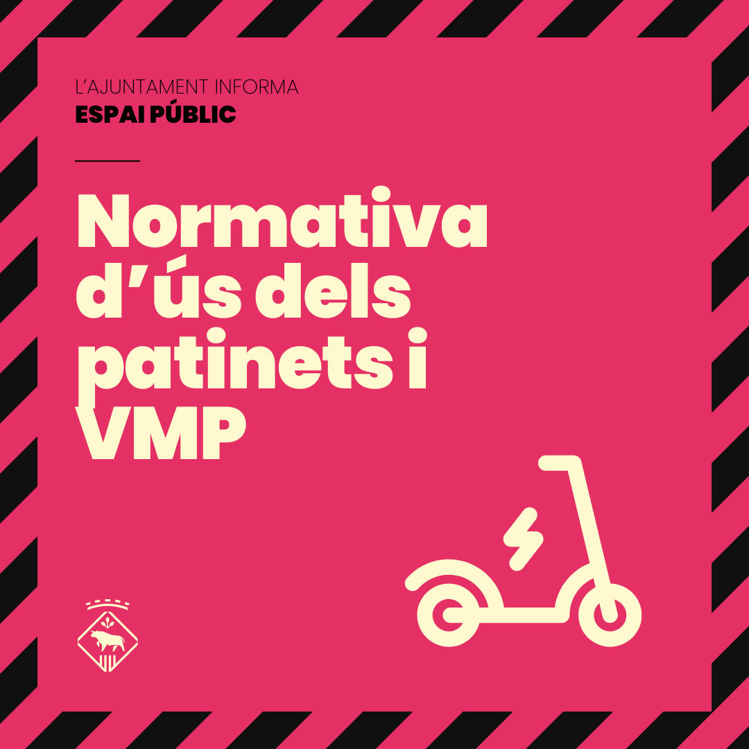 Normativa d’ús dels patinets i VMP