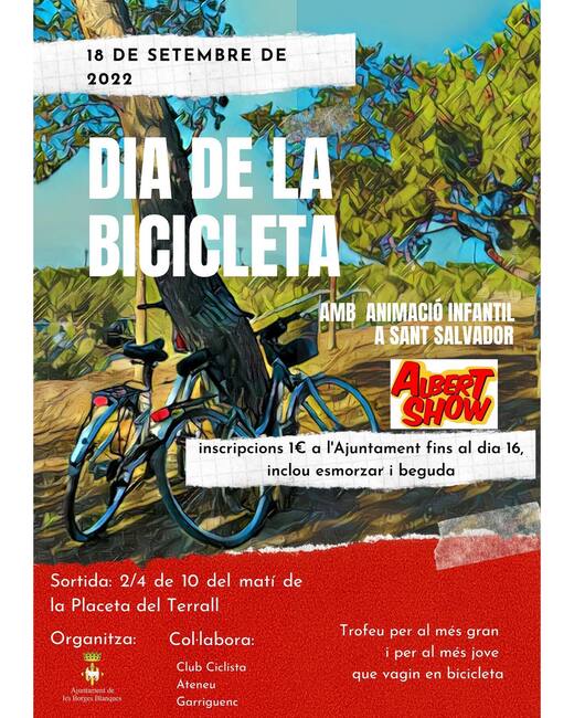 Cartell del Dia de la Bicicleta 2022