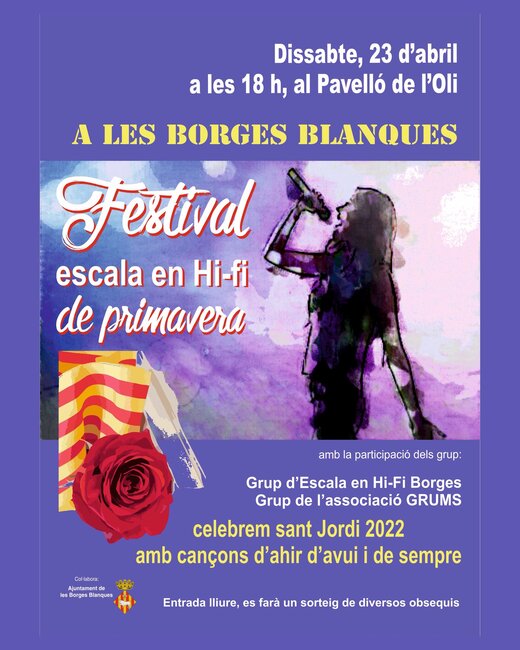 L'espectacle de Sant Jordi a les Borges